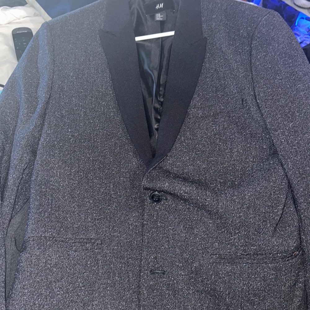 Grey suit blazer 40r